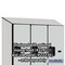 Salsbury Industries 2 Tier 'S' Designer Locker, 54"Wx76"Hx21"D, 6 Door, Gray 18-27361GRY - alternate 3